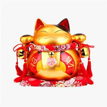 微信招财猫图片头像2020会带来好运的微信头像