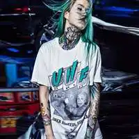 嘻哈头像女欧美流行微信头像图片大全