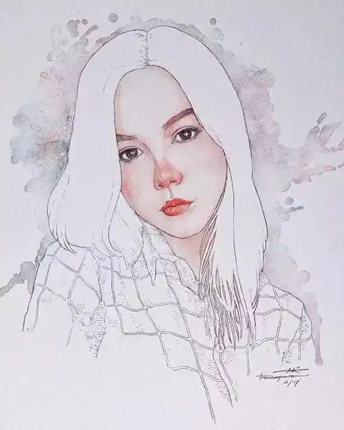 是人美还是画美傻傻分不清啦