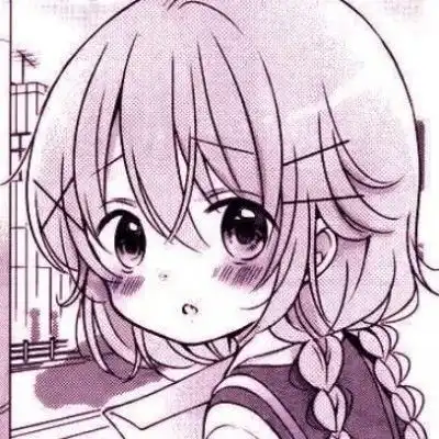 可爱手绘漫画女生头像
