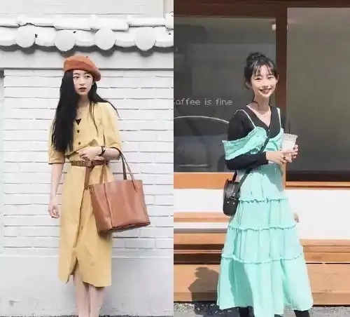 穿搭各种裙子搭配图片,可以说是小仙女了