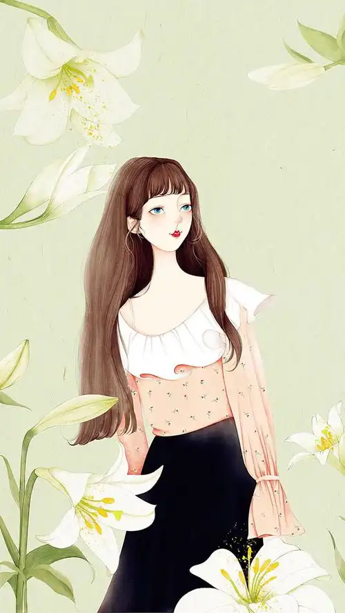 小仙女壁纸,你是远方归来的夏天