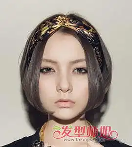 短发内扣打造气质美女火速围观短发女神短发发型内扣发型发型师姐