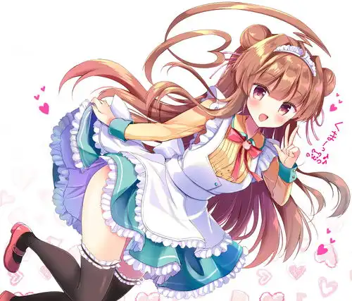 二次元黑袜美女