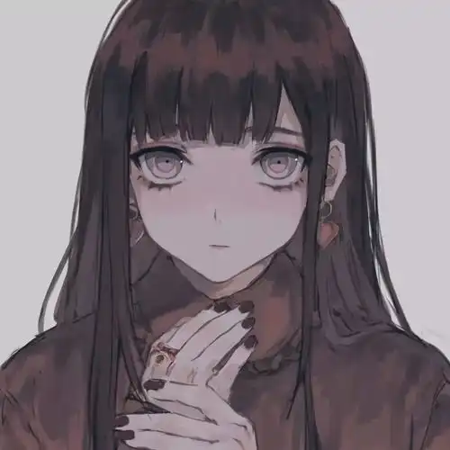 女生头像丨愿有一人