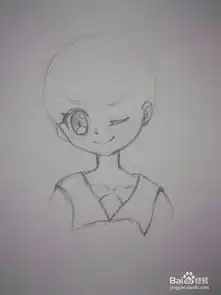 调皮的漫画少女手绘教程