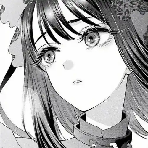 伤感动漫女头︱丧系黑白动漫女生头像