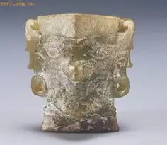 玉神人头像新石器