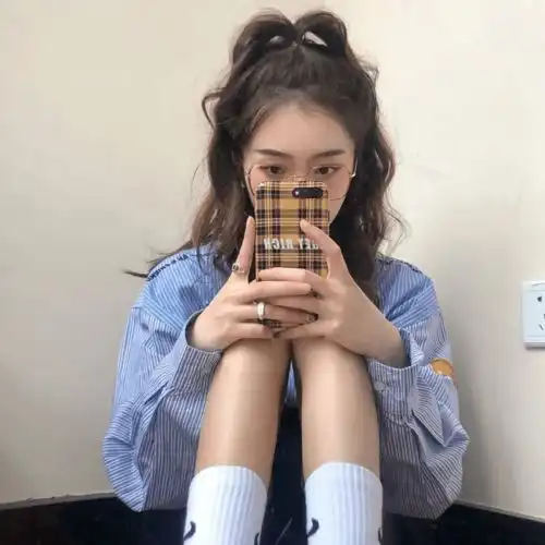 女生头像高清手机挡脸女头像