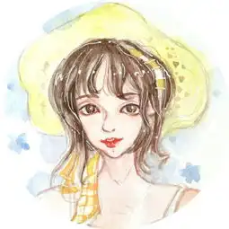 翊棵麦.少女头像订制可寄原稿