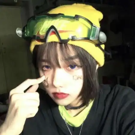 长发女生头像,清新干净又时尚的美女