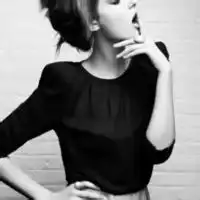黑白欧美头像女生黑白风格欧美女生伤感头像