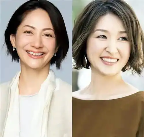 中年女人留酒窝发更减龄头发剪短点,烫发卷度大点,超好看