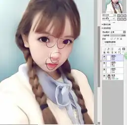 ps小女孩图片转为清爽水灵的手绘教程