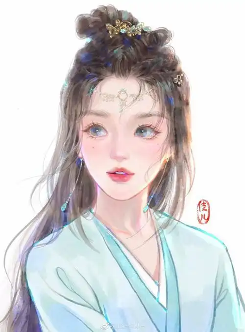分享古风图片一组仙气飘飘的画作