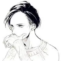 二次元黑白帅哥头像,喜欢换头像就换吧