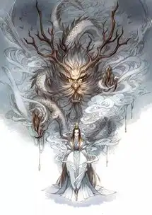 唯美插画,充满仙气的古风,感受到了中华文化的美