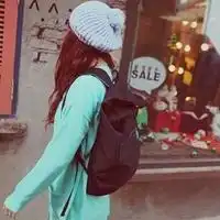 谁有戴帽子的个性女头像