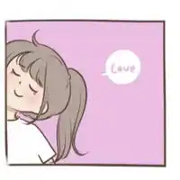 小男孩和小女孩敲级可爱的九宫格配图素材