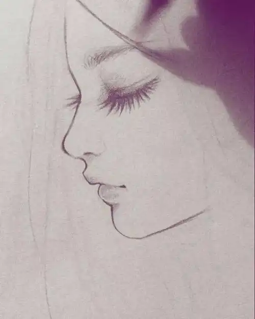 她笔下的美少女清新唯美,线条迷人,简直就是一本手绘教程