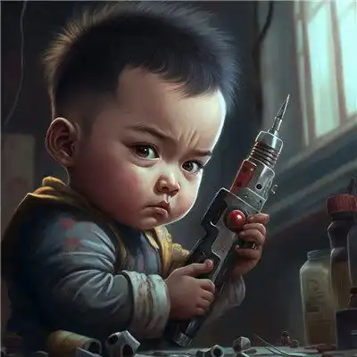 2023最火的职业头像可爱萌娃小孩子