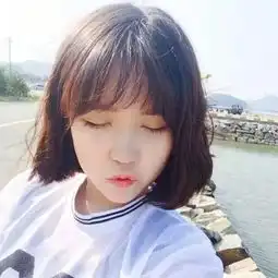 夏季女生空气刘海发型图片绝对够小清新