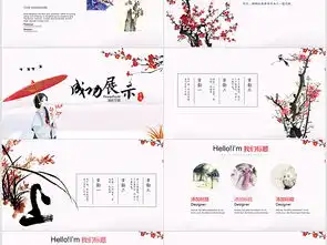 古风江南美女年终总结动态ppt封含psppt模板下载商务通用大全编号18817341