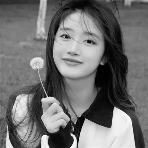 唯美女生黑白头像图片,不可错过的神秘魅力