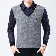 男士假两件领衬衫价格男士假两件领衬衫批发男士假两件领衬衫厂家hc360慧聪网