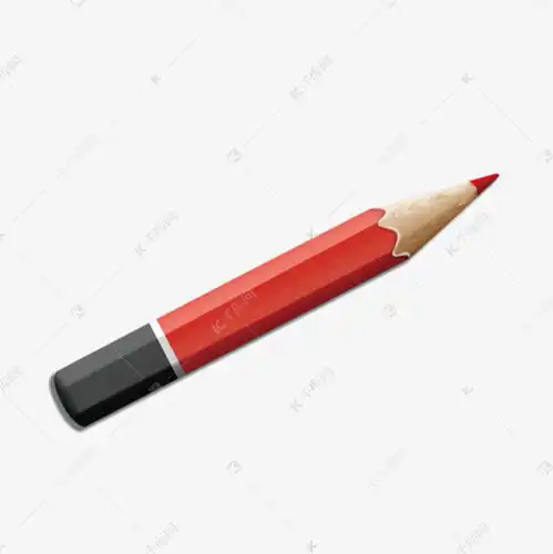 手绘学校学生用品铅笔元素插画素材图片免费下载千库网
