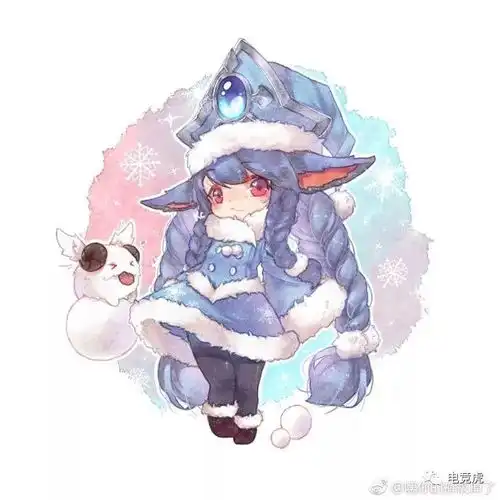 敲可爱点击领取你的lol圣诞头像和手机壁纸