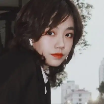 有刘海甜美女生头像很像我的下一任女友