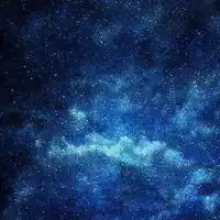 qq头像梦幻星空卡通梦幻蓝色星空qq头像