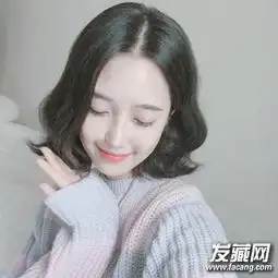 长空齐刘海齐肩短发打造出清纯气质2