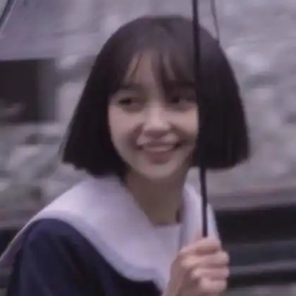 萌女生唯美清新头像,温柔长发又安静的女生