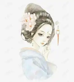 古代美女古风水彩手绘素材图片免费下载高清卡通手绘png千库网图片编号7905452