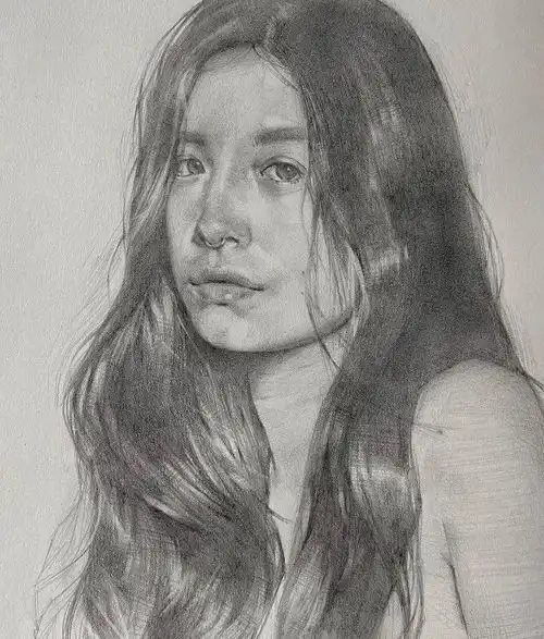 松动才是素描的精髓素描