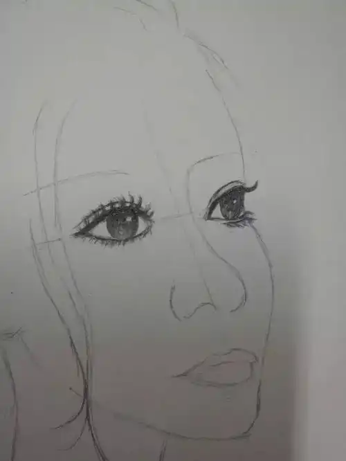 超详细素描教程,教你画一个手绘美女,你学会了吗