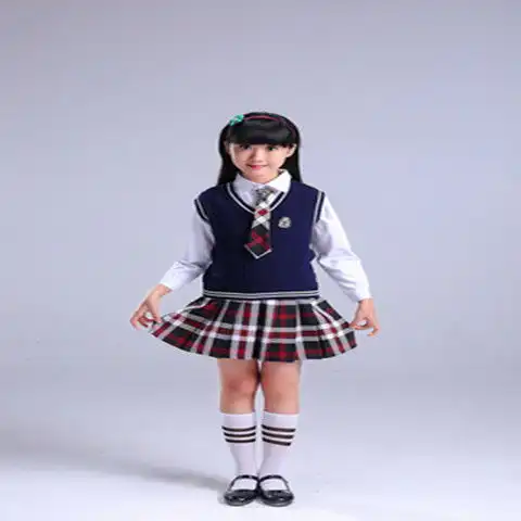 中小学生校服班服儿童合唱服演出服学生英伦风春秋套装幼儿园园服