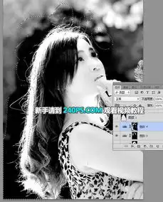 photoshop抠出多发丝的夏季外景美女人像照片
