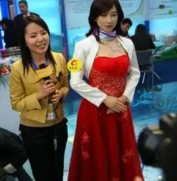 西洽会上秀美丽