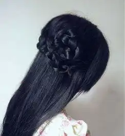 最为接地气的盘发diy,很有古典情怀哦