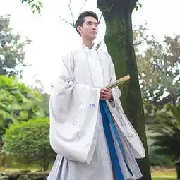 汉元素服装男款,元宵节可以试穿下哦