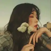 小清新女生图片侧脸清新女孩侧脸唯美图片