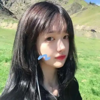 绿色头像女生可爱萌