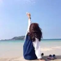 夏天来了的女生头像海边意境适合夏至用的微信头像