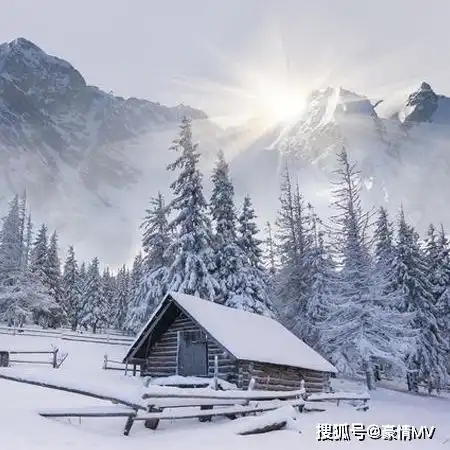 2021大雪二十四节气唯美图片大雪节气发朋友圈的素材
