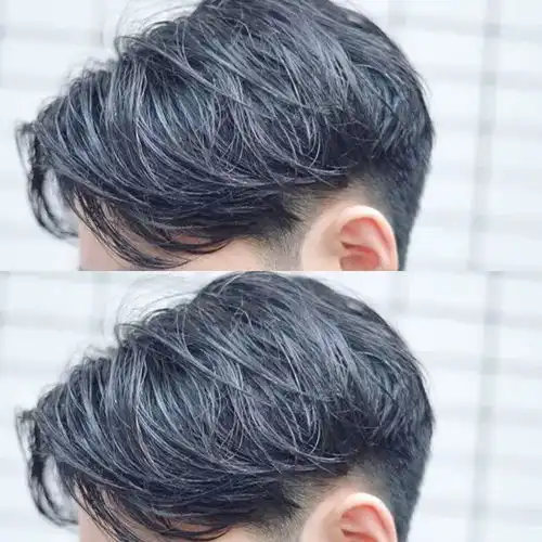 发型欣赏男士烫发发型