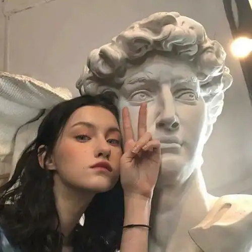 欧美个性女头拿来吧你