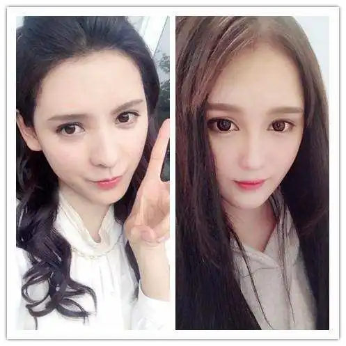 赵本山女儿庆生晒自拍撞脸赵丽颖之后,再撞脸王思聪前女友
